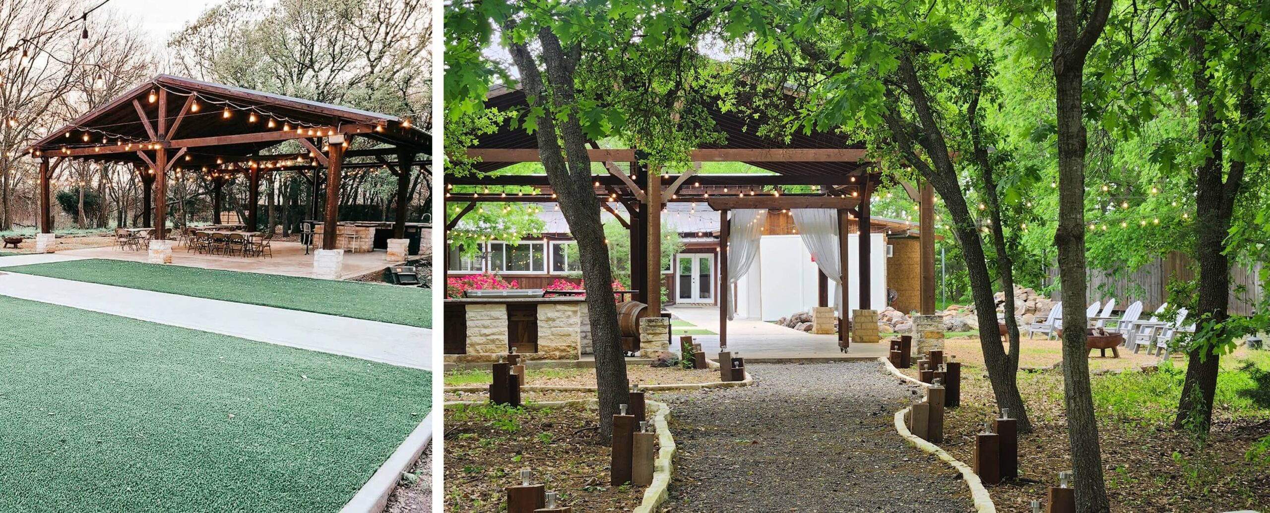 The Pavillion at THe Backyard Venue in DFW